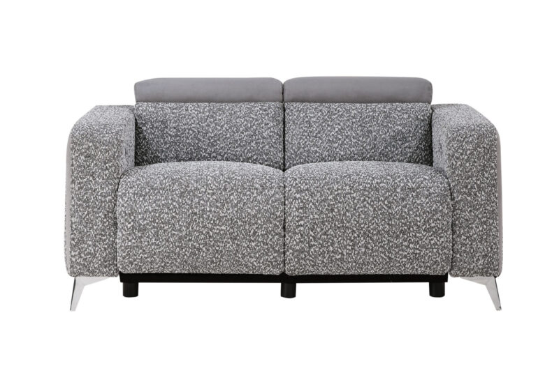 U8521 TAUPE/DARK GREY 36 POWER Reclining Loveseat