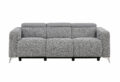 U8521 TAUPE/DARK GREY 36 POWER Reclining Sofa