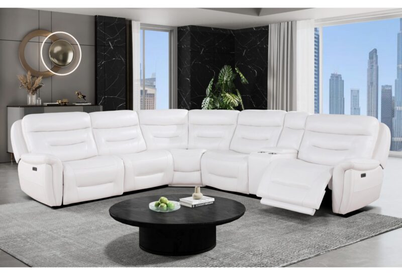 U8522 BLANCHE WHITE SECTIONAL