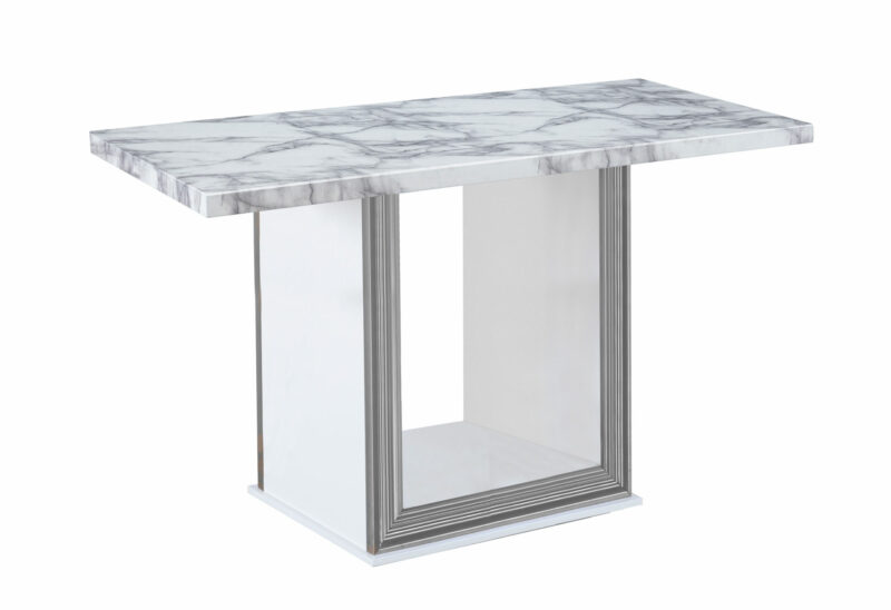 YLIME-WHITE MARBLE-CNS - Console table