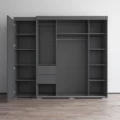 Aria 3D-EX Wardrobe with 1 Mirror