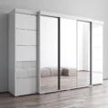 Aria 3D-EXEX Wardrobe with 3 Mirrors