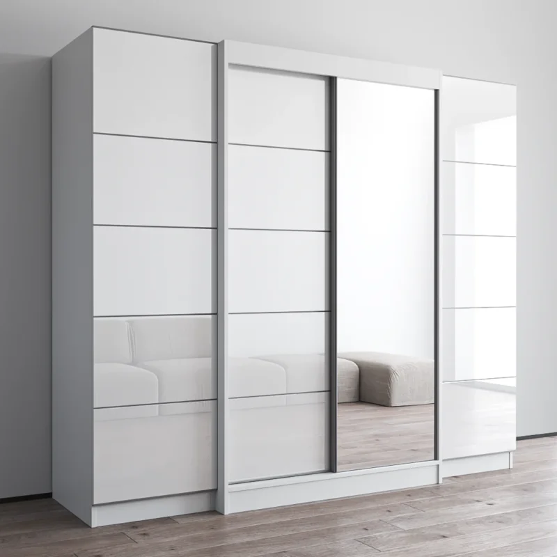 Aria 2D120-EXEX Wardrobe with 1 Mirror