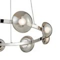 Orbis Halo Chandelier // Polish Nickel