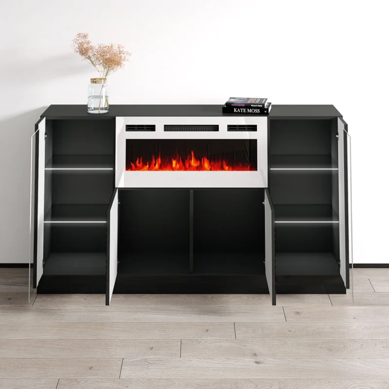 Diuna WH-EF Fireplace Sideboard