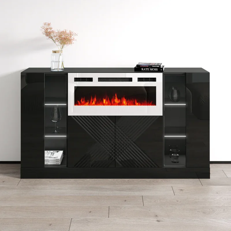 Diuna WH-EF Fireplace Sideboard