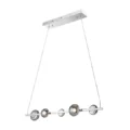 Orbis Linea Chandelier // Polish Nickel