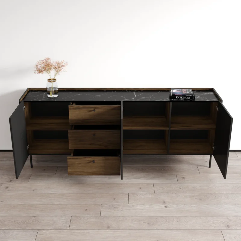 Brandy 3D3S Sideboard