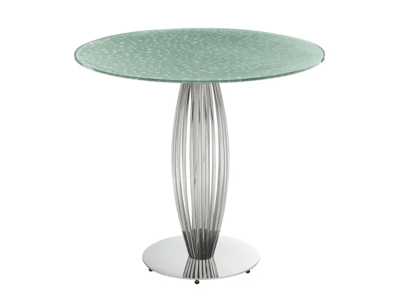 TASSO | COUNTER Table - Silver Rain Drops