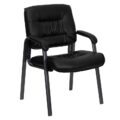 Haeger Leather Soft Reception Chair