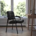 Haeger Leather Soft Reception Chair