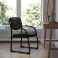BT-508-BK-GG - Richie Fabric Executive Side Reception Chair
