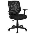 LF-W-95A-BK-GG- Norris Swivel Task Office Chair