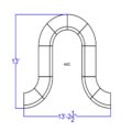 HERCULES Alon Series Black LeatherSoft Reception Configuration, 10 Pieces