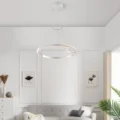 Minsk Single Round Chandelier // Chrome