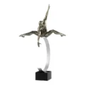 Dynamic Man Sculpture // Gray