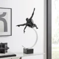Dynamic Man Sculpture // Black