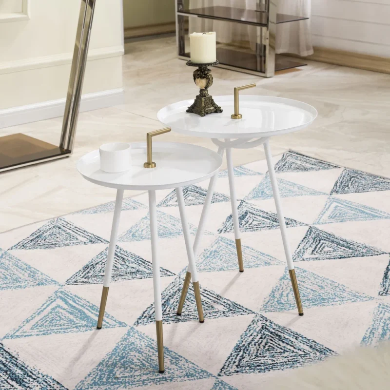 Blaze ET WHT - End table