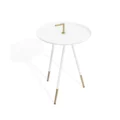Blaze ET WHT - End table