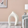Simi Vase Small // White