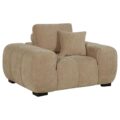 Octavia Upholstered Sectional Chaise Sofa Camel