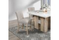 D04 NATURAL BAR TABLE + D8685 BEIGE/NAT BAR STOOL